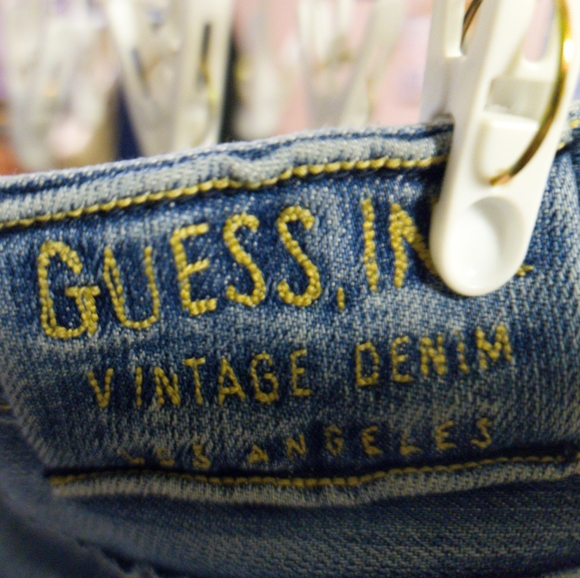 GUESS JUNIOR DENIM SLIM FIT JEANS - Picture 6 of 6